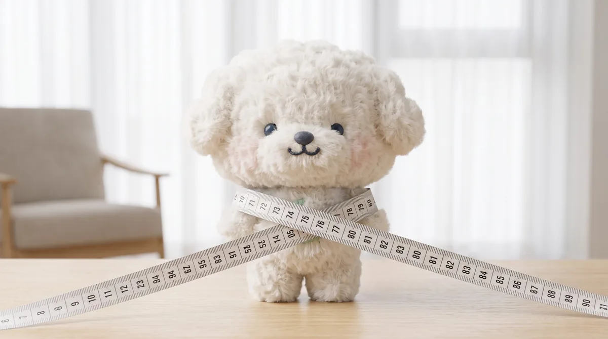 허리 둘레를 재는 줄자